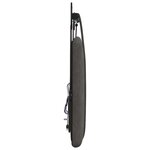 vidaXL Tête de lit suspendue Noir PU antique
