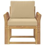 vidaXL 2 Pièce Ensemble de canapés d'extérieur Polyester
