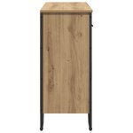 vidaXL Buffet Artisan en chêne 97x32 5x74 5 cm Bois d'ingénierie