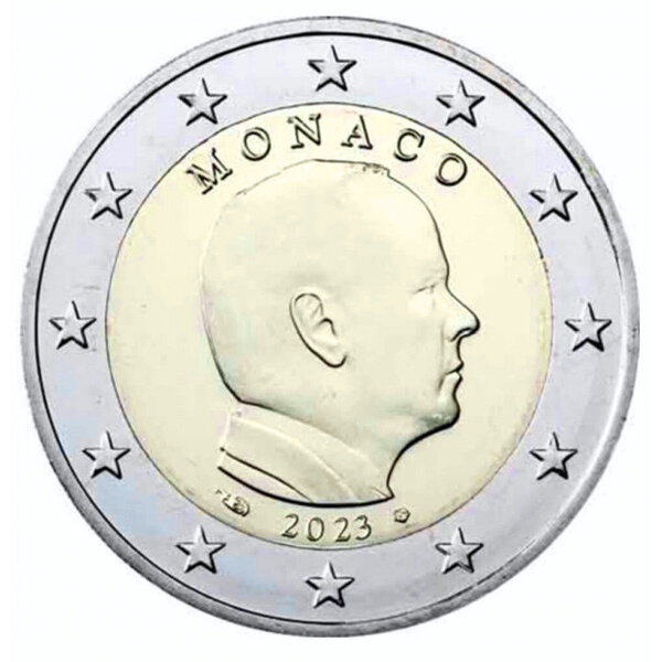 2 euros commémorative Monaco 2023 - Albert II.