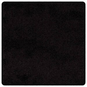 vidaXL Tapis Couloir Noir 100 x 100 cm