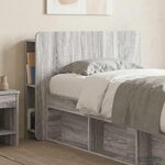 vidaXL Cabinet de Tête de Lit Sonoma gris Bois d'ingénierie