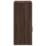 vidaXL Armoire de rangement chêne marron 56 5x39x90 cm bois ingénierie