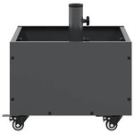 vidaXL Base de parasol avec jardinière Anthracite 45 x 45 x 45 cm