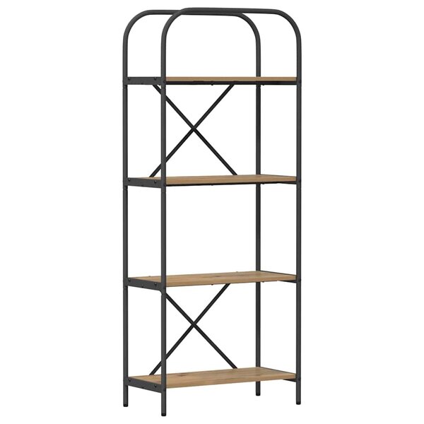 vidaXL Étagère Chêne artisanal 60 x 30 x 146 cm Bois d'ingénierie