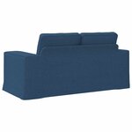 vidaXL Canapé Bleu 162 x 80 x 82 cm tissu
