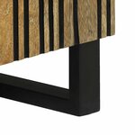 vidaXL Meuble TV Marron 80 x 33 x 46 cm bois de manguier massif
