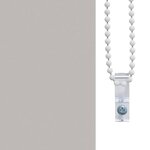 vidaXL Store enrouleur de douche avec cassette largeur du tissu 86 cm