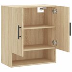 vidaXL Armoire murale chêne sonoma 60x31x70 cm bois d'ingénierie