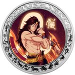 Monnaie LEO Anime Zodiac 1 Oz Argent 5 Cedis Ghana 2025 (PRÉCOMMANDE)