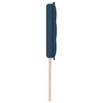 vidaXL Tête de lit LED avec bandes LED Bleu 180 cm tissu