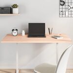 vidaXL Dessus de bureau 110x60x2 5 cm bois massif de hêtre