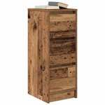 vidaXL Buffet vieux bois 29 5x34x76 cm bois d'ingénierie