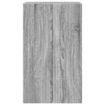 vidaXL Meuble TV mural Montage mural Gris Sonoma 59 5 x 31 x 100 cm