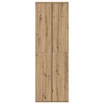 vidaXL Buffet Chêne Artisan 60x35x180 cm Bois d'ingénierie