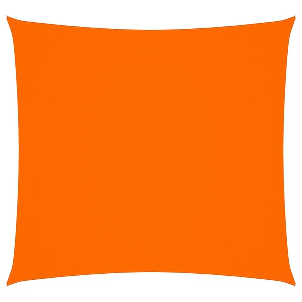 vidaXL Voile de parasol tissu oxford carré 7x7 m orange