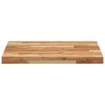 vidaXL Dessus de table carré 60x60x4 cm bois massif d'acacia