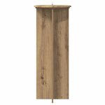 vidaXL Support de Plante 2 pièces Chêne artisanal Ø40 x 100 cm