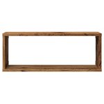 vidaXL Étagères murales cube 6 Pièces vieux bois 60x15x23 cm