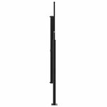 vidaXL Auvent latéral rétractable vert foncé 160x600 cm