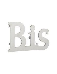 THIRARD - Lettre Bis à visser  inox  H.80mm - THIRARD