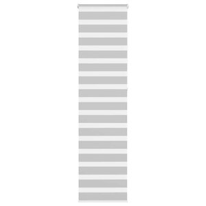 vidaXL Store zèbre gris clair largeur du tissu 60 9 cm polyester