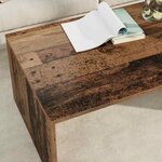 vidaXL Table basse Bois ancien 95 x 50 x 34 cm Bois d'ingénierie