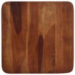 VidaXL Table de bar 60 x 60 x 107 cm bois massif d'acacia