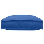 vidaXL Coussin pour assise de palette 2 Pièces Bleu royal 40 x 40 x 8 cm