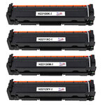 T3AZUR - 4x Toners compatibles avec HP Color LaserJet Pro M255dw  M255nw avec puce