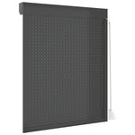 vidaXL Volet roulant aluminium 120x150 cm anthracite
