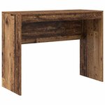 vidaXL Bureau Bois ancien 100 x 40 x 76 cm Bois d'ingénierie