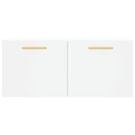 vidaXL Armoire murale blanc 80x36 5x35 cm bois d'ingénierie