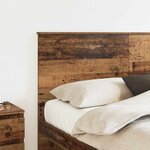 vidaXL Tête de lit Bois Ancien 160 cm Bois d'ingénierie
