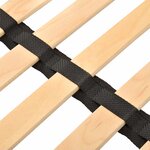 vidaXL Sommier à lattes électrique sans matelas avec 7 zones 70x200 cm