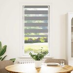 Store enrouleur tamisant 40 x 100 cm gris