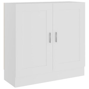 vidaXL Bibliothèque Blanc 82 5x30 5x80 cm Bois d'ingénierie
