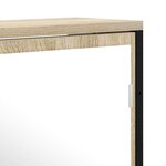 vidaXL Miroir de salle de bain Beige 60 x 16 x 60 cm Bois d'ingénierie