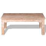 Vidaxl table basse bois d'acacia 110 x 60 x 45 cm