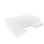 Corbeille À Courrier Combo À L'italienne Office - Cristal - Exacompta