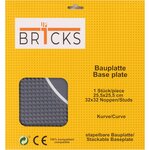 Mould King B-00023 - Plaque de rue32 x 32 Courbe