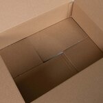 vidaXL Boîte Pliable 50 Pièces Naturel 40 x 30 x 10 cm Carton