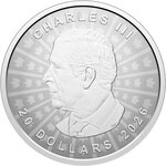 Monnaie MAPLE LEAF Ultra High Relief 1 Oz Argent 20$ Canada 2026 (PRÉCOMMANDE)