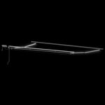 vidaXL Auvent Rétractable Noir 450 × 300 cm tissu