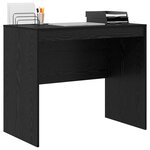 vidaXL Bureau Chêne noir 90 x 50 x 76 cm