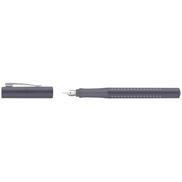 Stylo plume GRIP 2010 Harmony  F  gris FABER-CASTELL