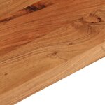 vidaXL Dessus de table 100x20x3 8cm rectangulaire bois massif d'acacia