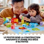 Lego 10954 duplo le train des chiffres - apprendre a compter jeux éducatif 1.5 an  cadeau jouet bébé ou set d'apprentissage