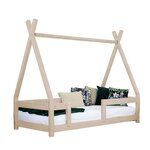 Lit cabane enfant NAKANA 80 x 160 beige