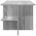 vidaXL Table basse Sonoma gris 87 x 50 x 45 cm Bois d’ingénierie